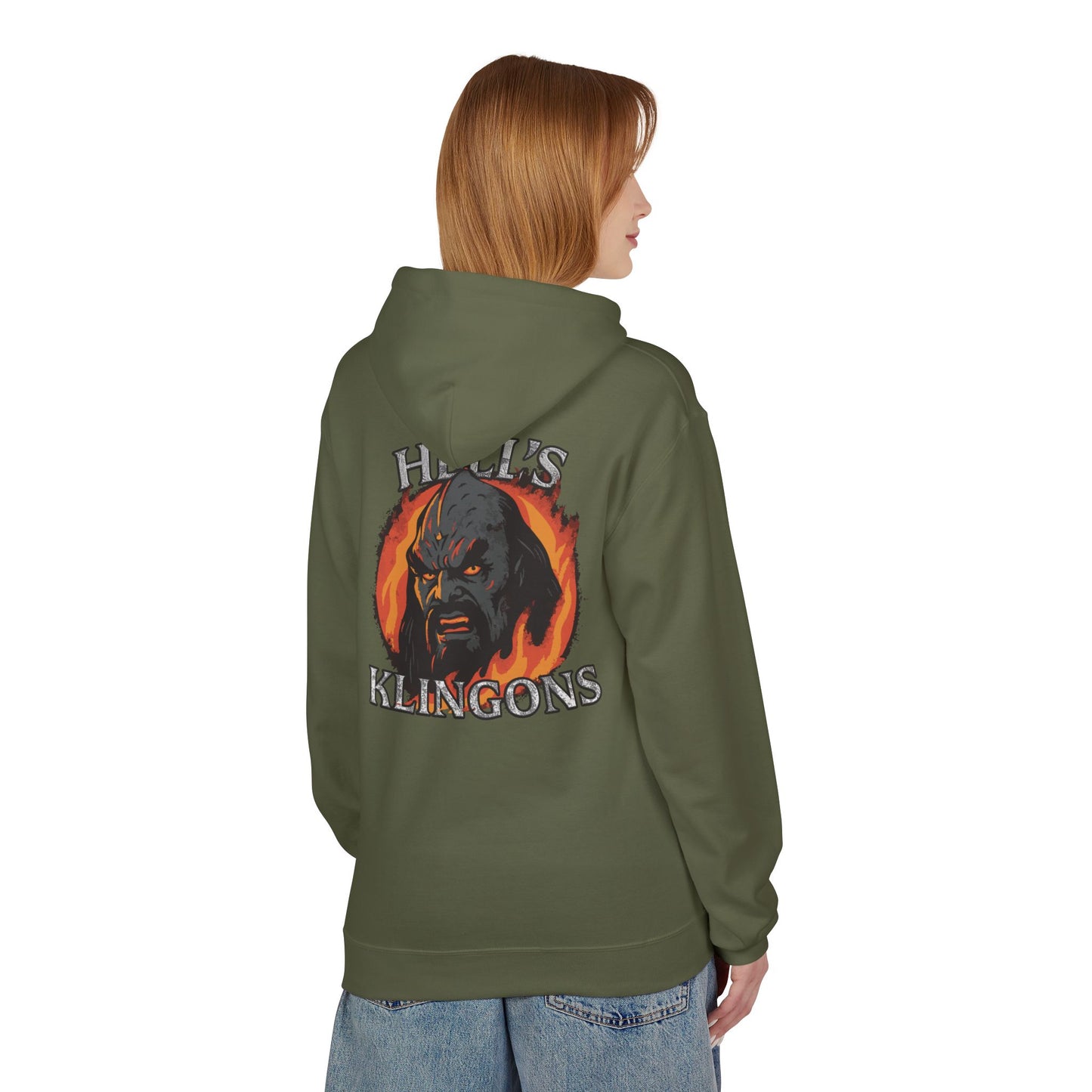 Hell's Klingons Unisex Midweight Softstyle Fleece Hoodie