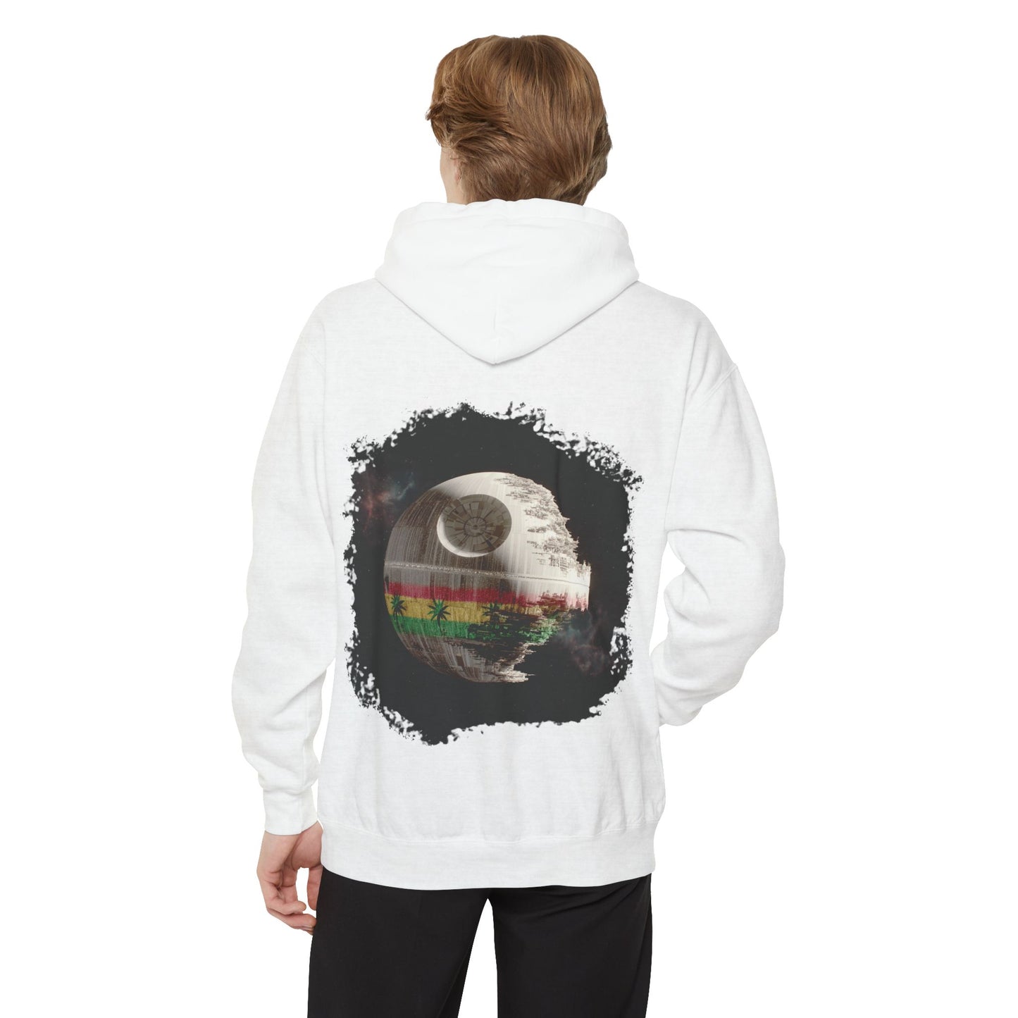 Rasta Wars Unisex Garment-Dyed Hoodie