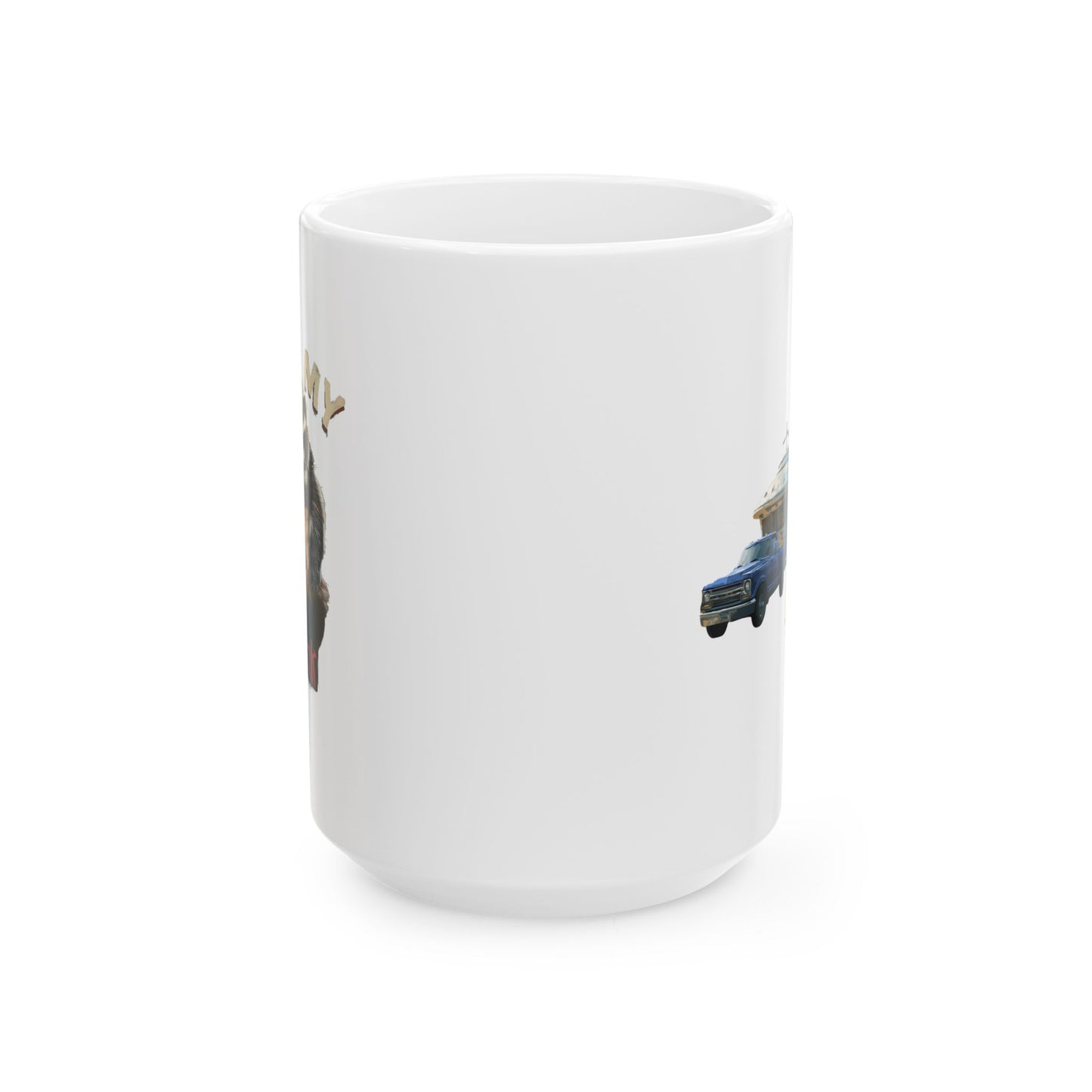 Beam Me Up, BUBBA!/ Hold My Skunk! Ceramic Mug (11oz, 15oz)