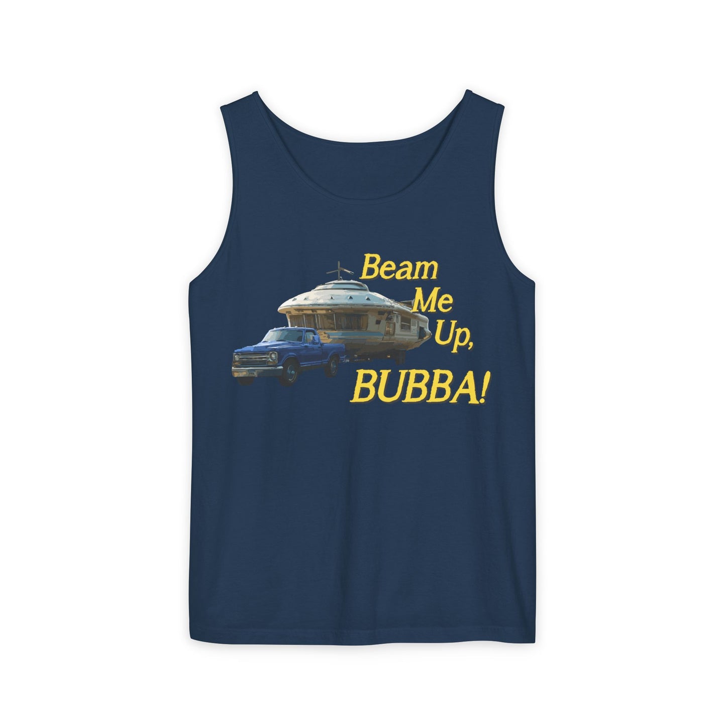 Beam Me Up, BUBBA! Unisex Tank Top