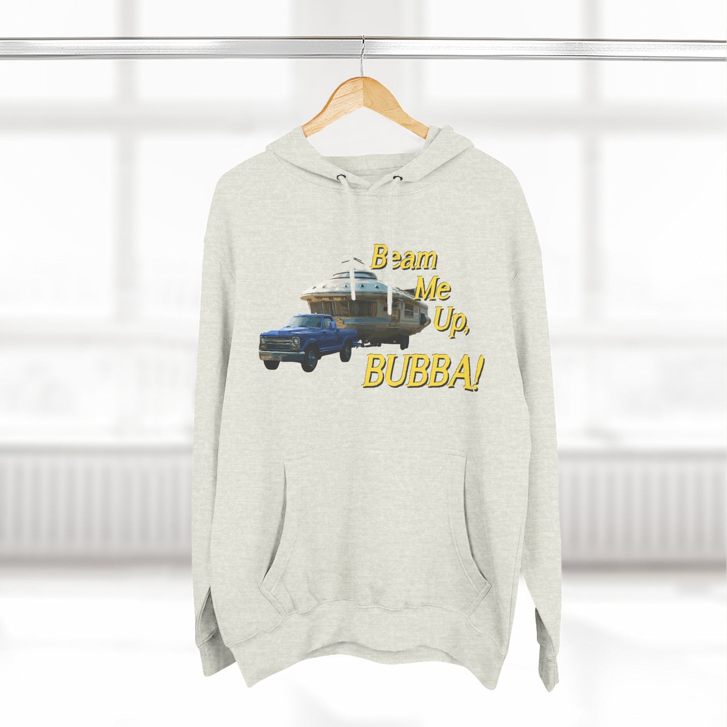 Beam Me Up, BUBBA! Unisex Fleece Hoodie