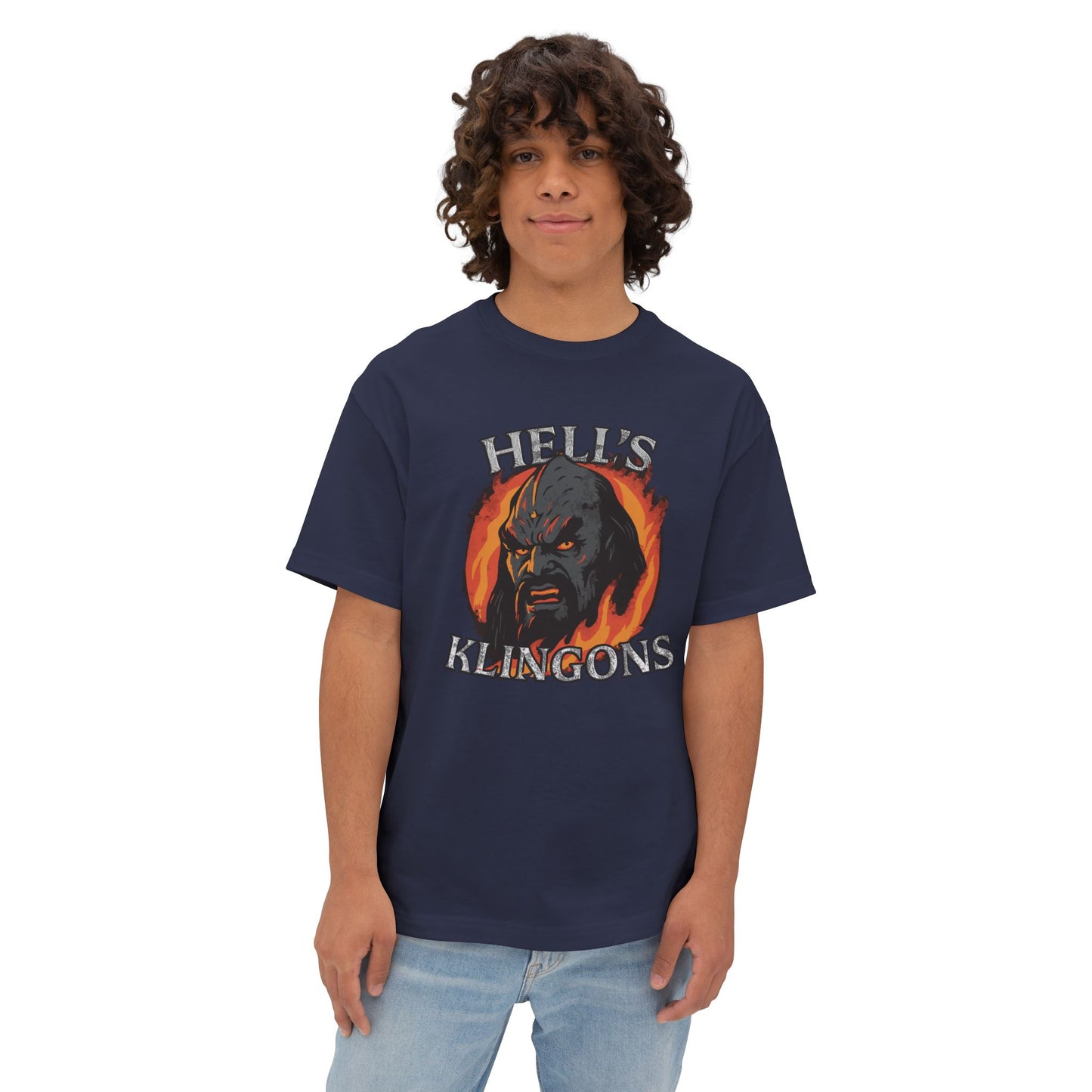 Hell's Klingon's Unisex Boxy T-Shirt