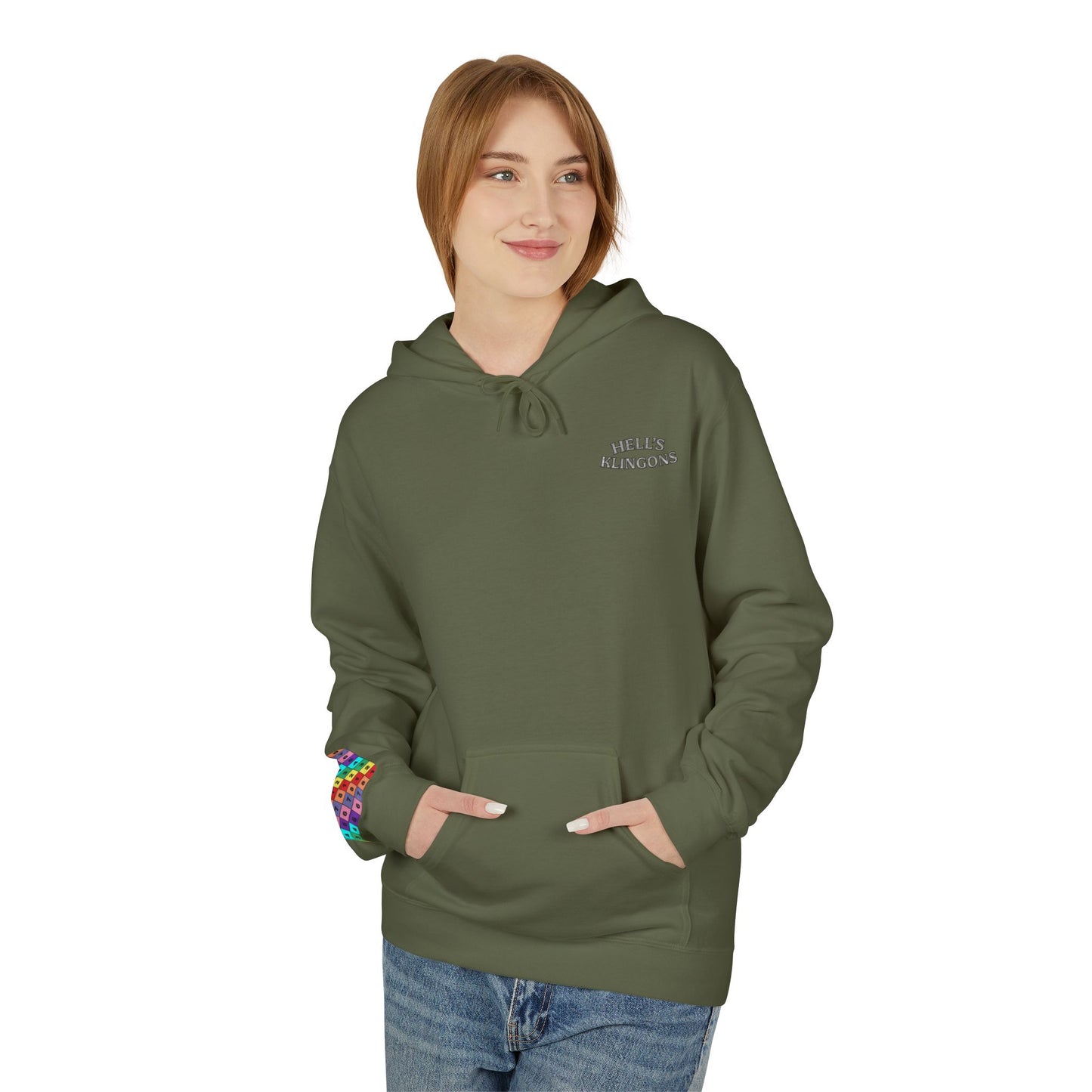 Hell's Klingons Unisex Midweight Softstyle Fleece Hoodie
