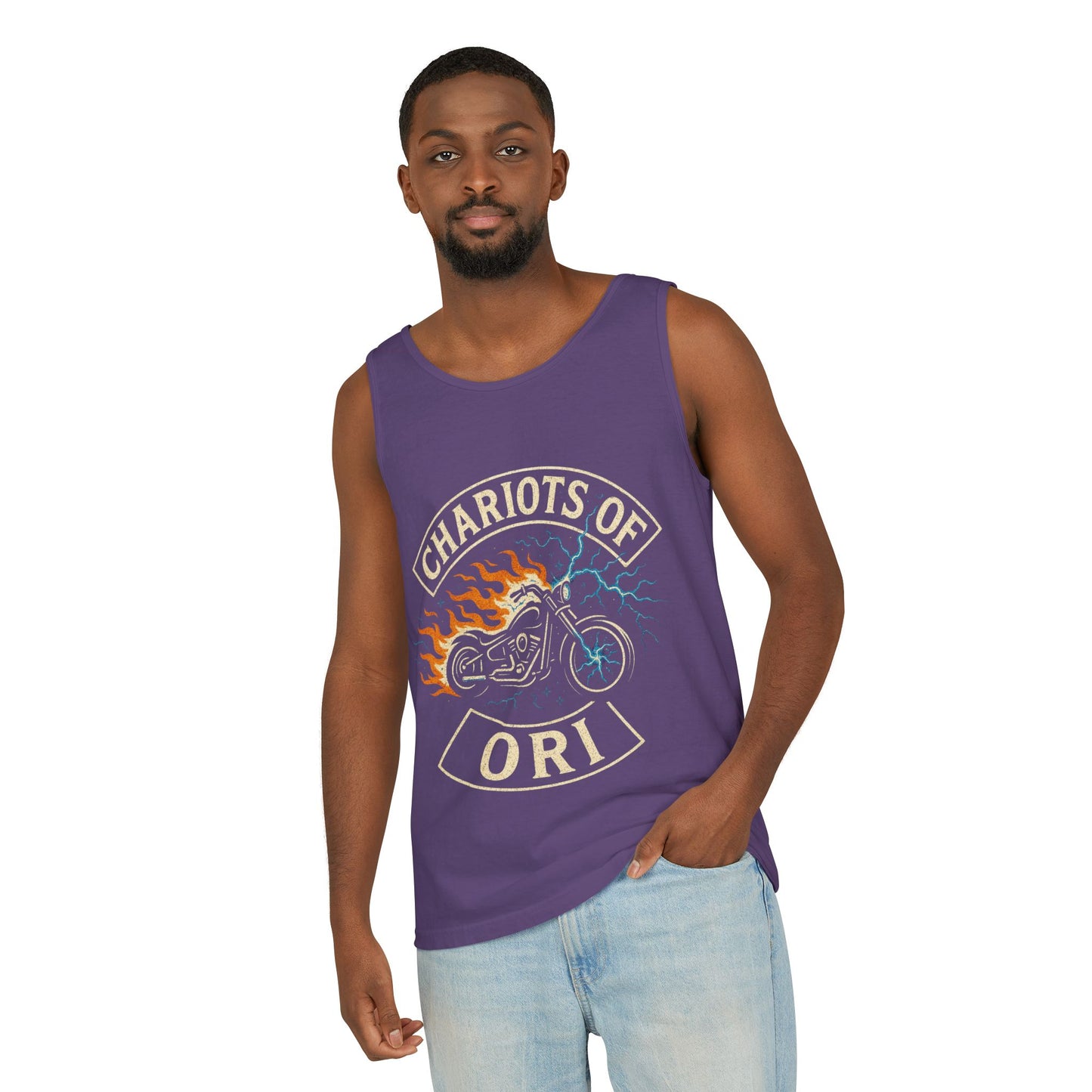 Chariots of Ori Unisex Garment-Dyed Tank Top