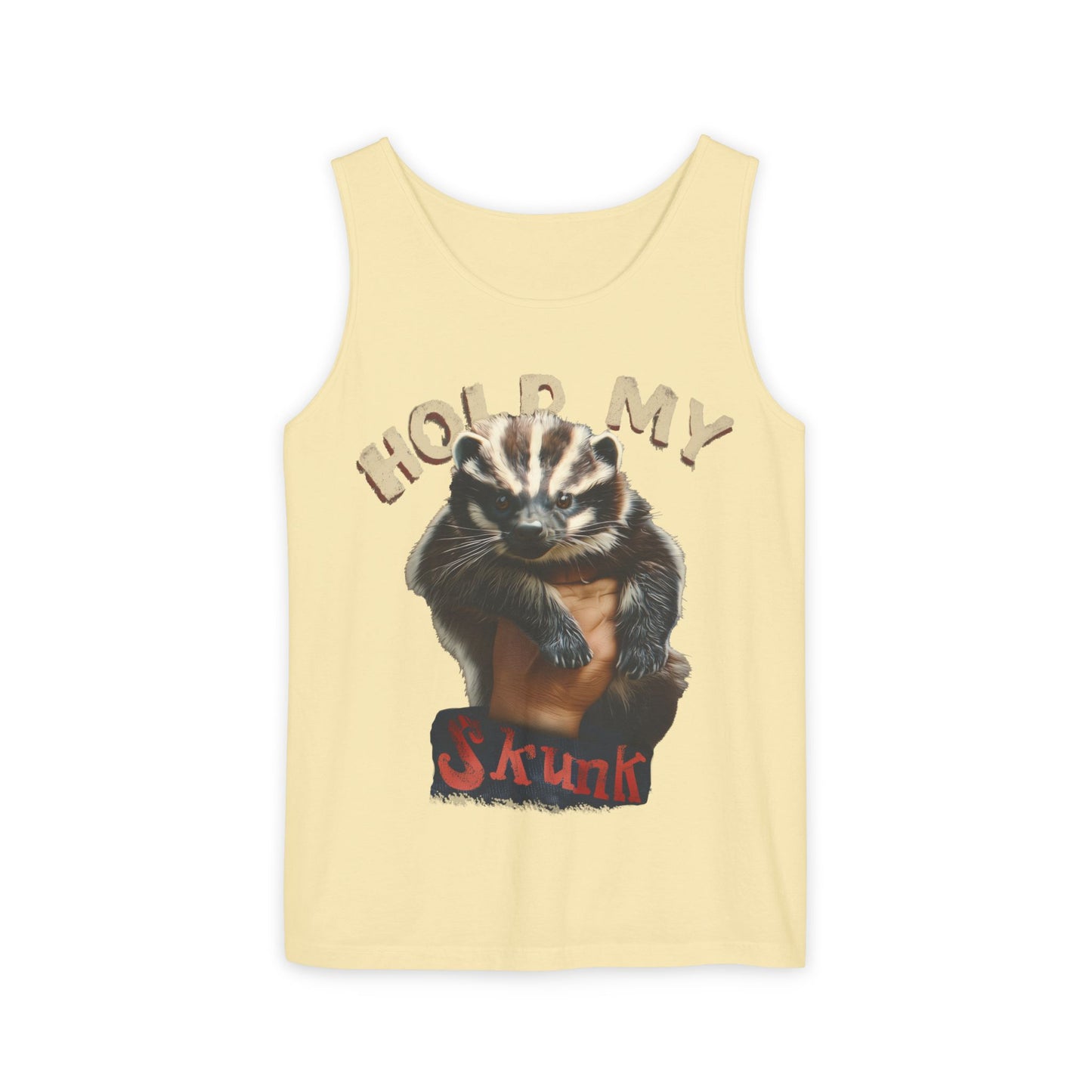 Hold My Skunk! Unisex Tank Top