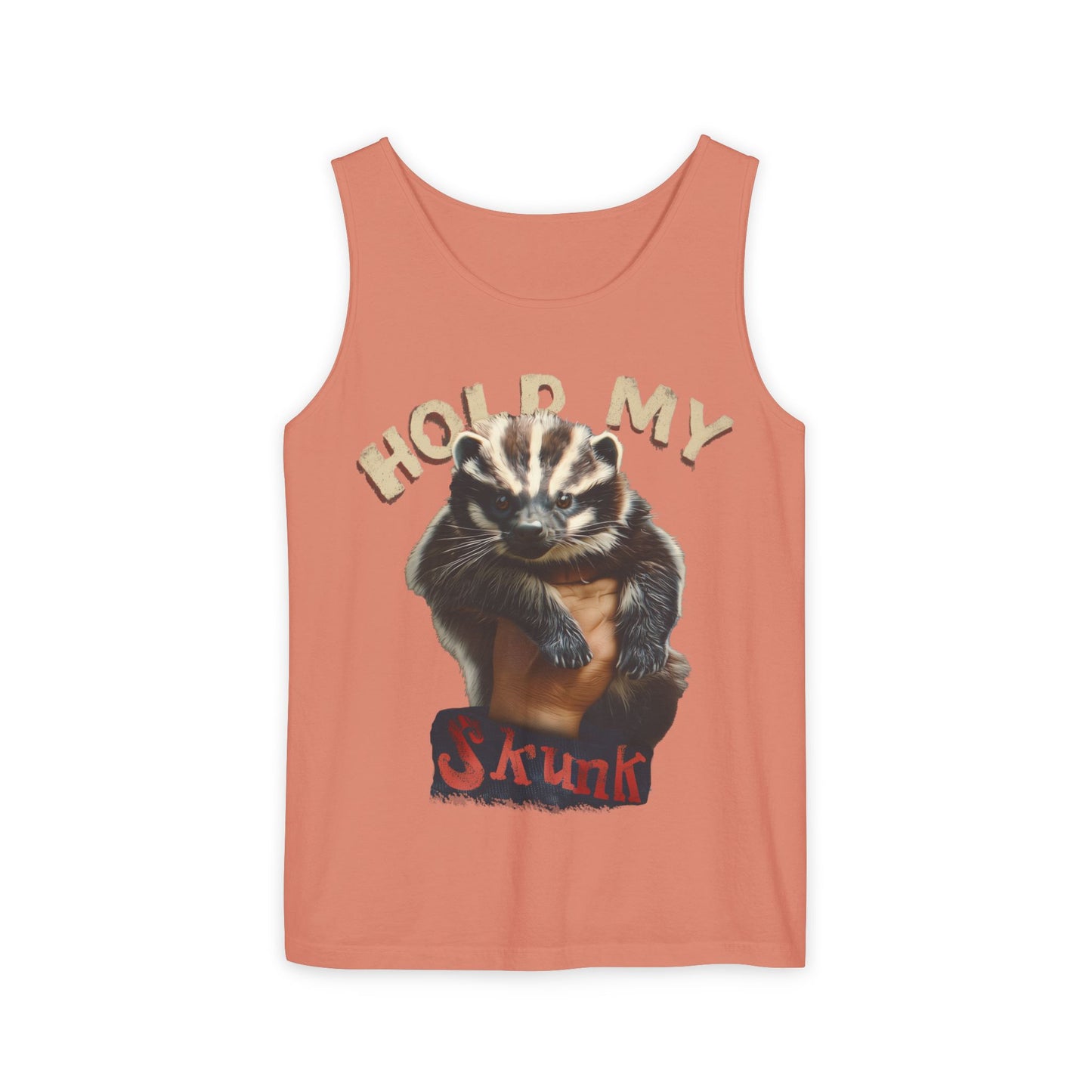 Hold My Skunk! Unisex Tank Top