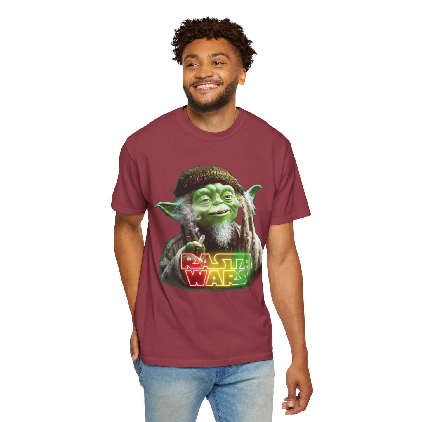 Rasta Wars Unisex Garment Dyed T-Shirt