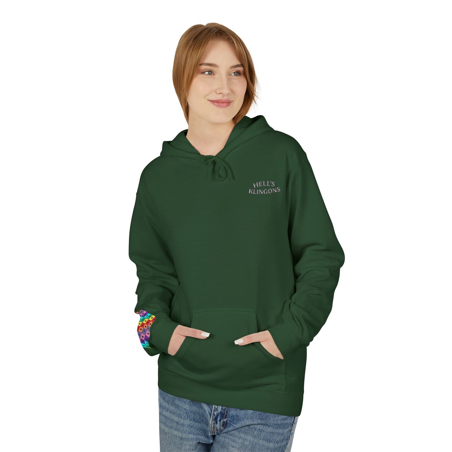 Hell's Klingons Unisex Midweight Softstyle Fleece Hoodie