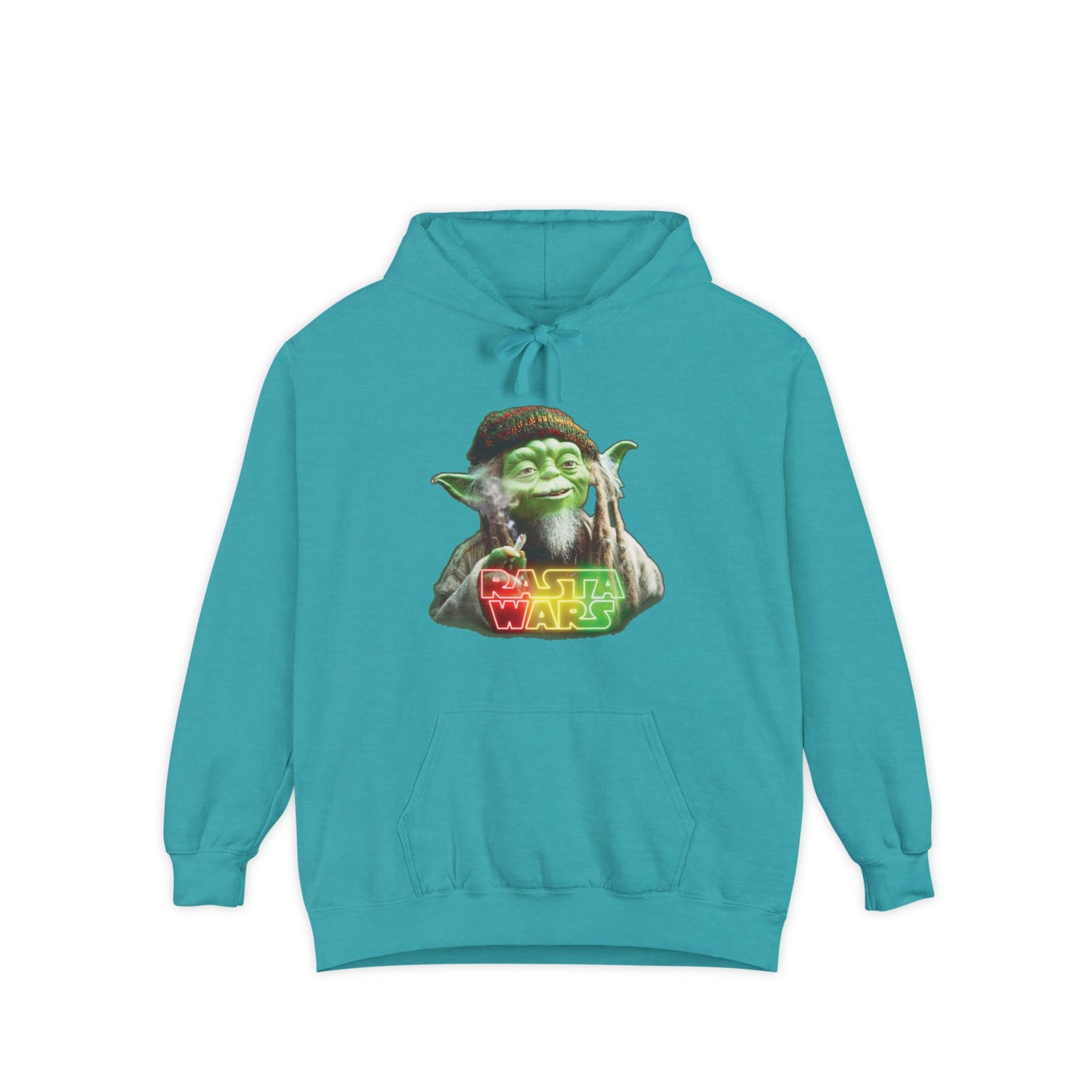 Rasta Wars Unisex Garment-Dyed Hoodie