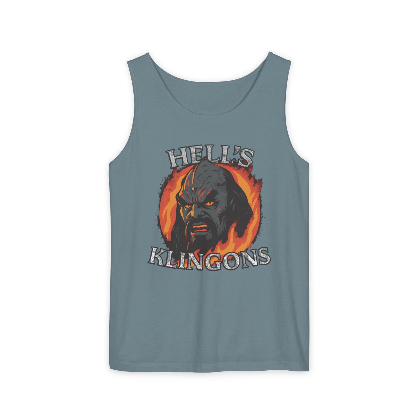 Hell's Klingons Unisex Garment-Dyed Tank Top