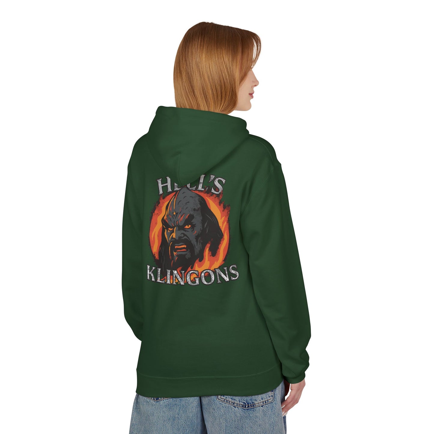 Hell's Klingons Unisex Midweight Softstyle Fleece Hoodie