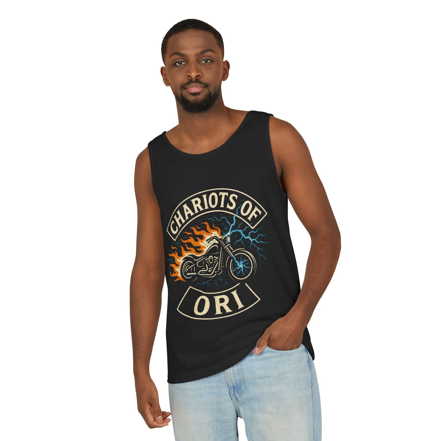 Chariots of Ori Unisex Garment-Dyed Tank Top