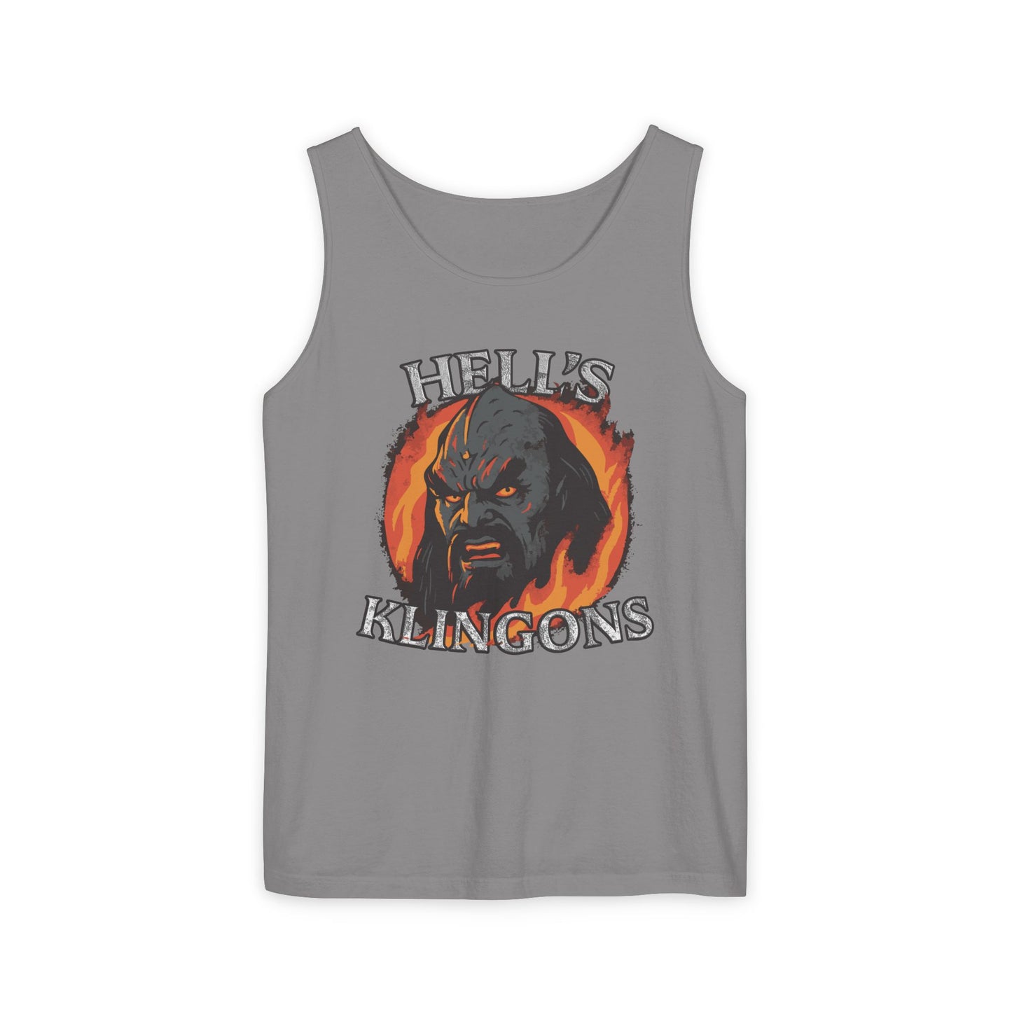 Hell's Klingons Unisex Garment-Dyed Tank Top