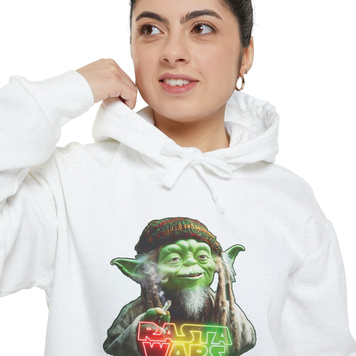 Rasta Wars Unisex Garment-Dyed Hoodie