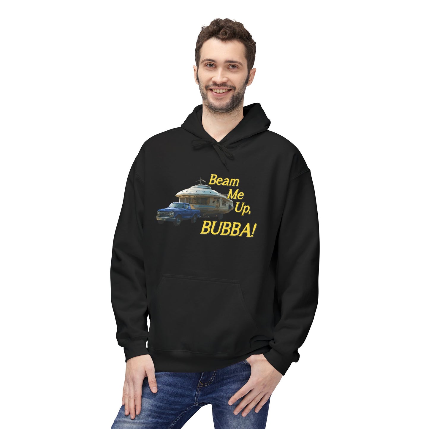 Beam Me Up, BUBBA! / Hold My Skunk! Unisex Hoodie
