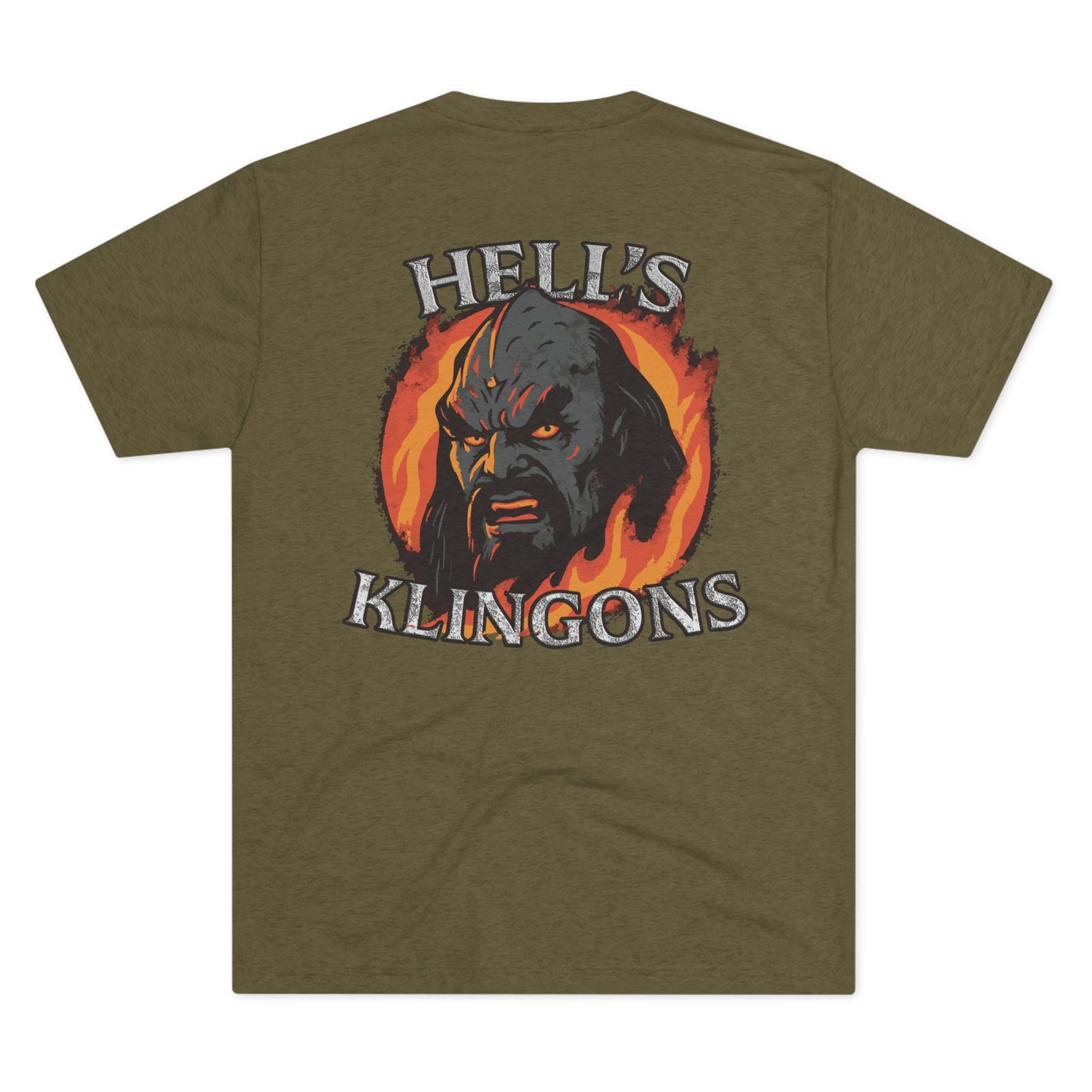 Hell’s Klingons – Tri-Blend Crew T-Shirt