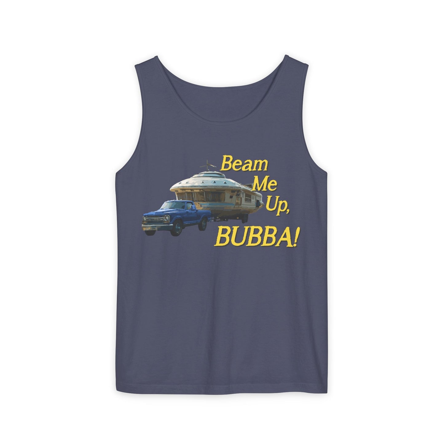 Beam Me Up, BUBBA! Unisex Tank Top