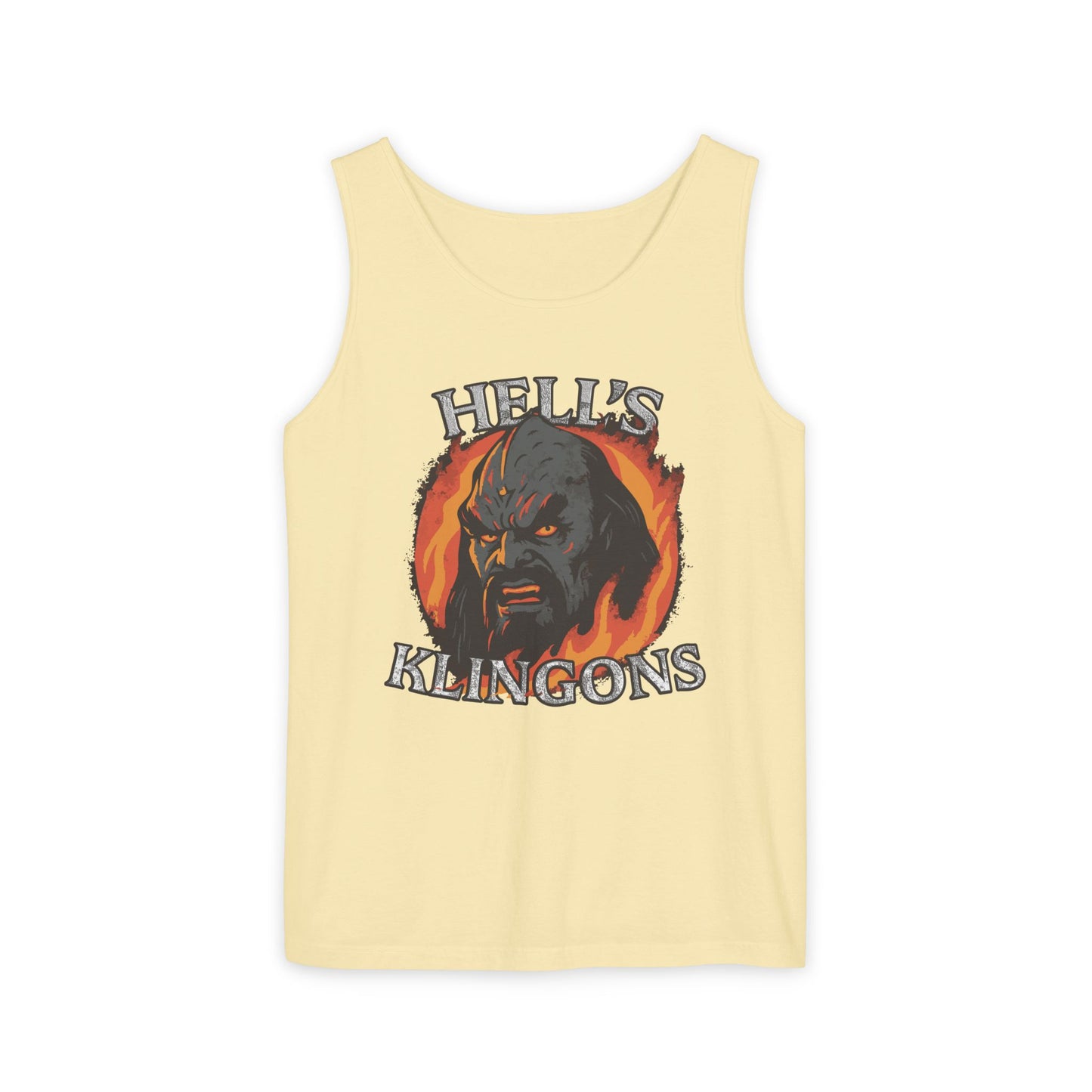 Hell's Klingons Unisex Garment-Dyed Tank Top