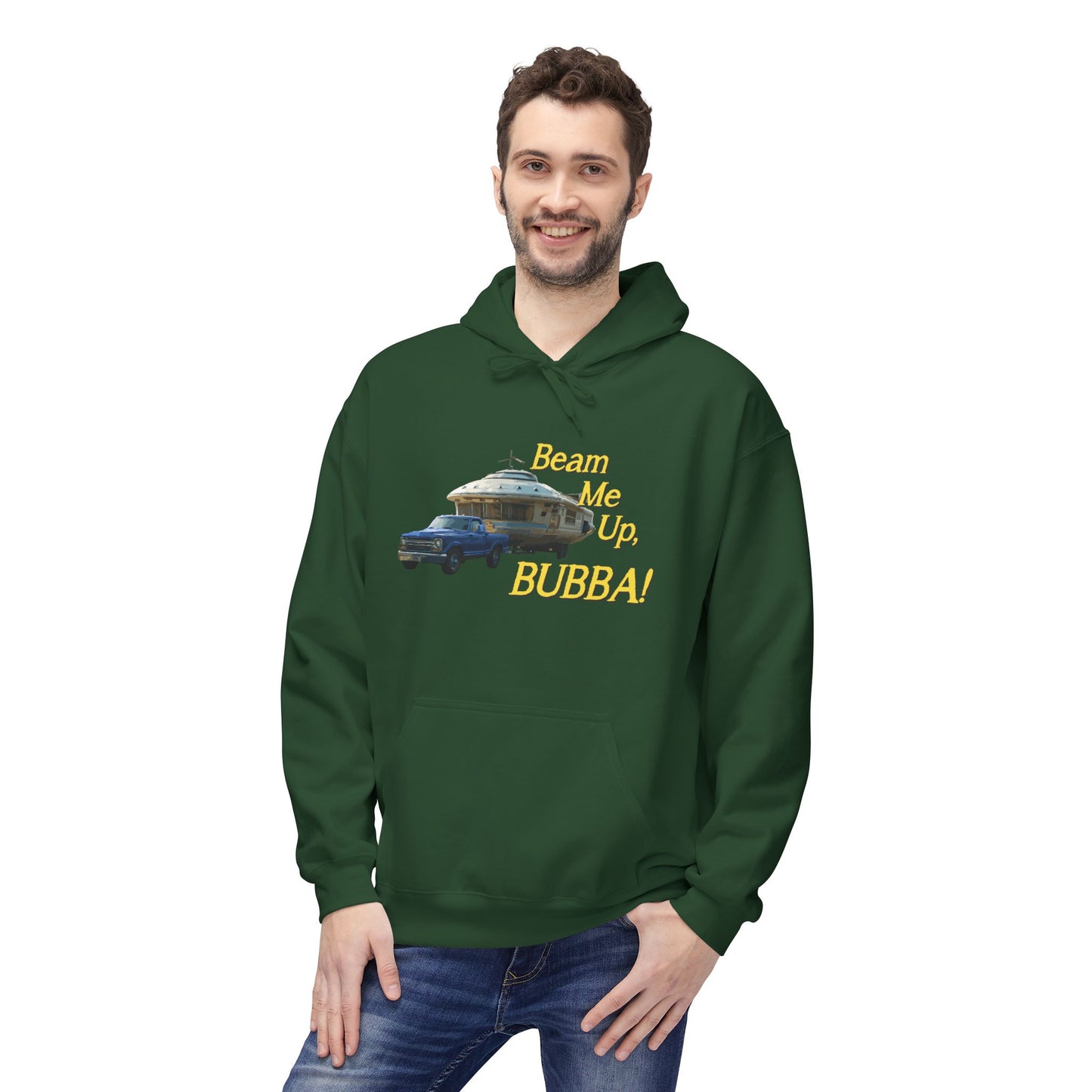 Beam Me Up, BUBBA! / Hold My Skunk! Unisex Hoodie