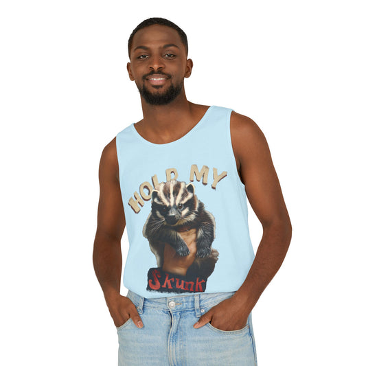 Hold My Skunk! Unisex Tank Top