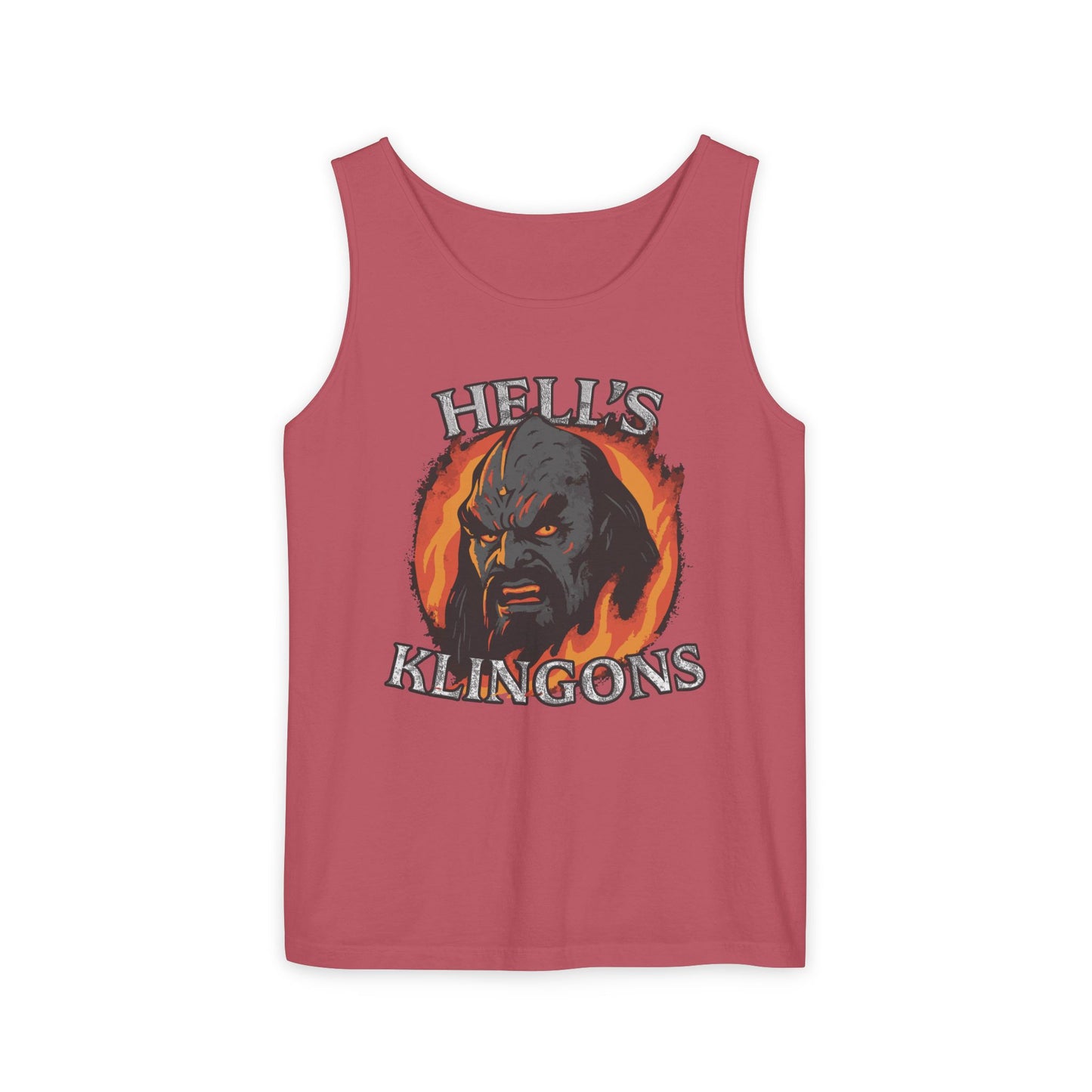 Hell's Klingons Unisex Garment-Dyed Tank Top