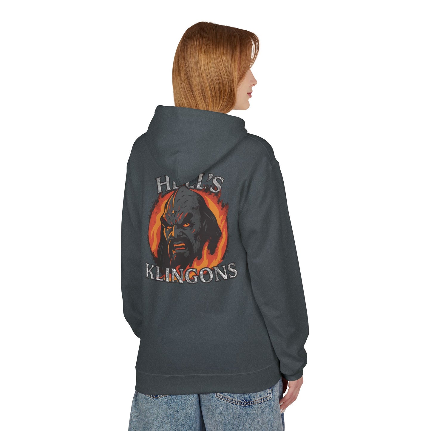 Hell's Klingons Unisex Midweight Softstyle Fleece Hoodie