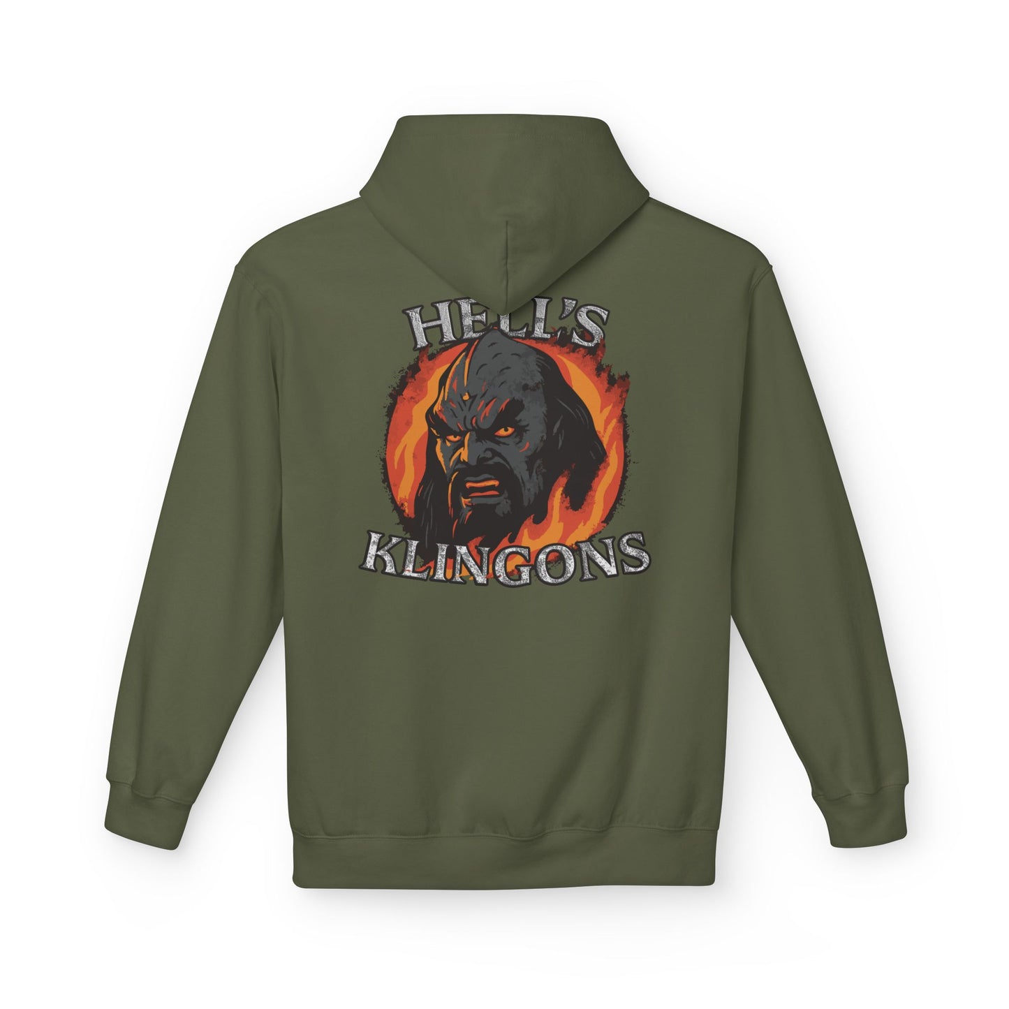 Hell's Klingons Unisex Midweight Softstyle Fleece Hoodie