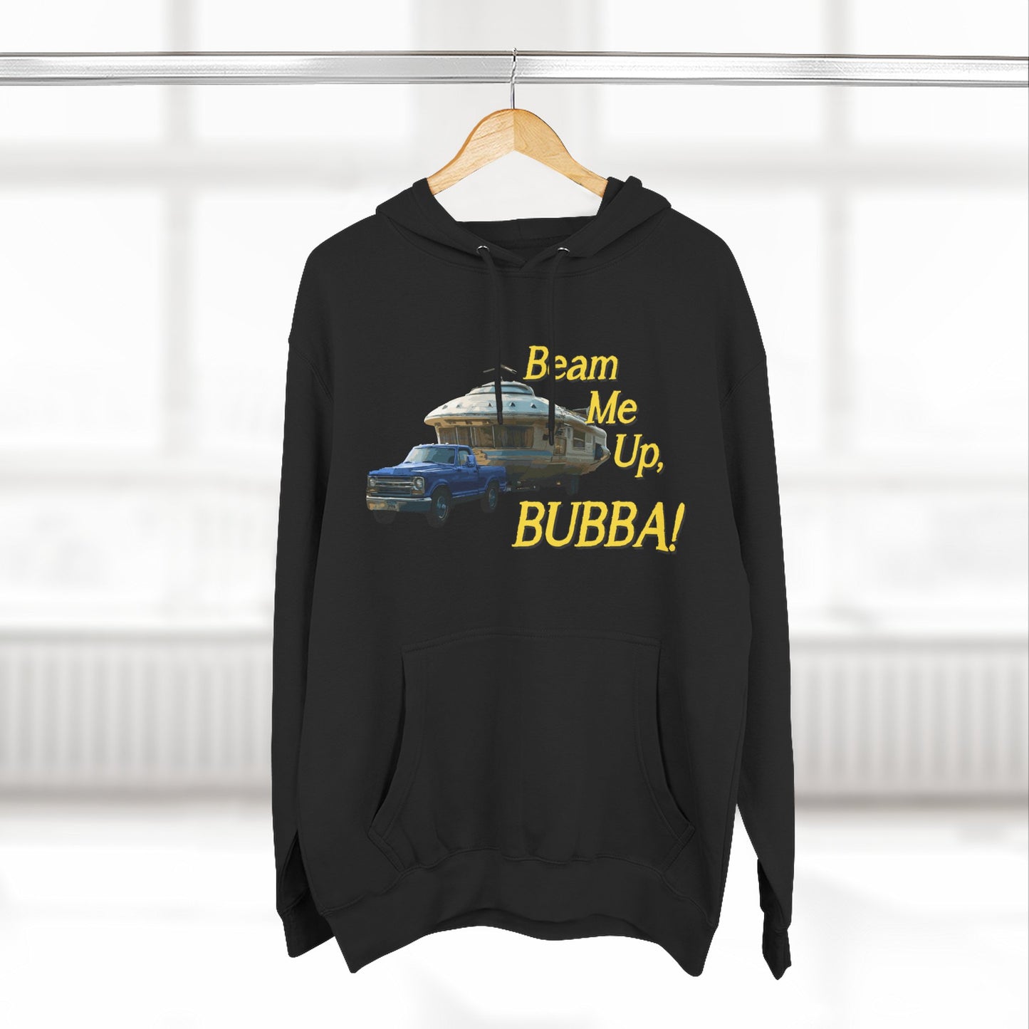 Beam Me Up, BUBBA! Unisex Fleece Hoodie