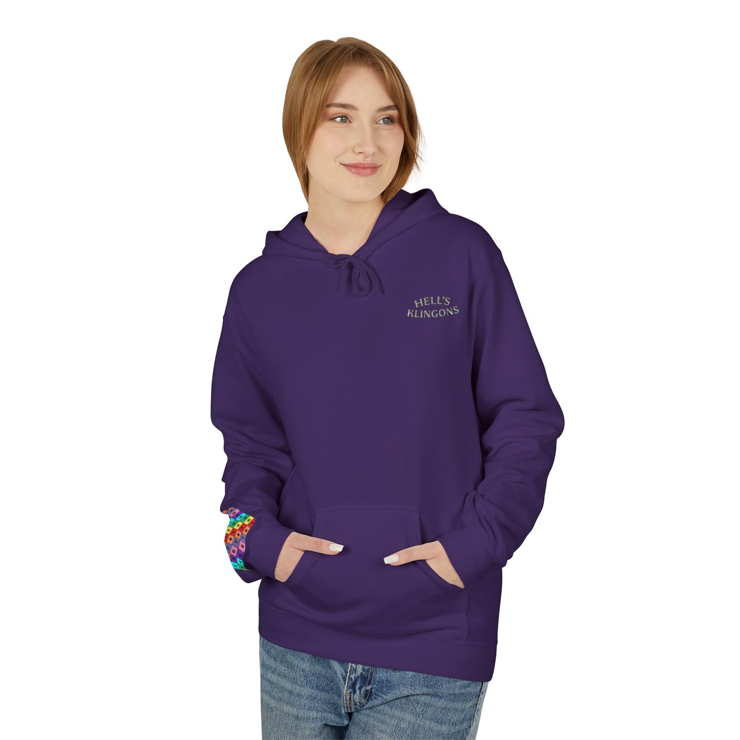 Hell's Klingons Unisex Midweight Softstyle Fleece Hoodie