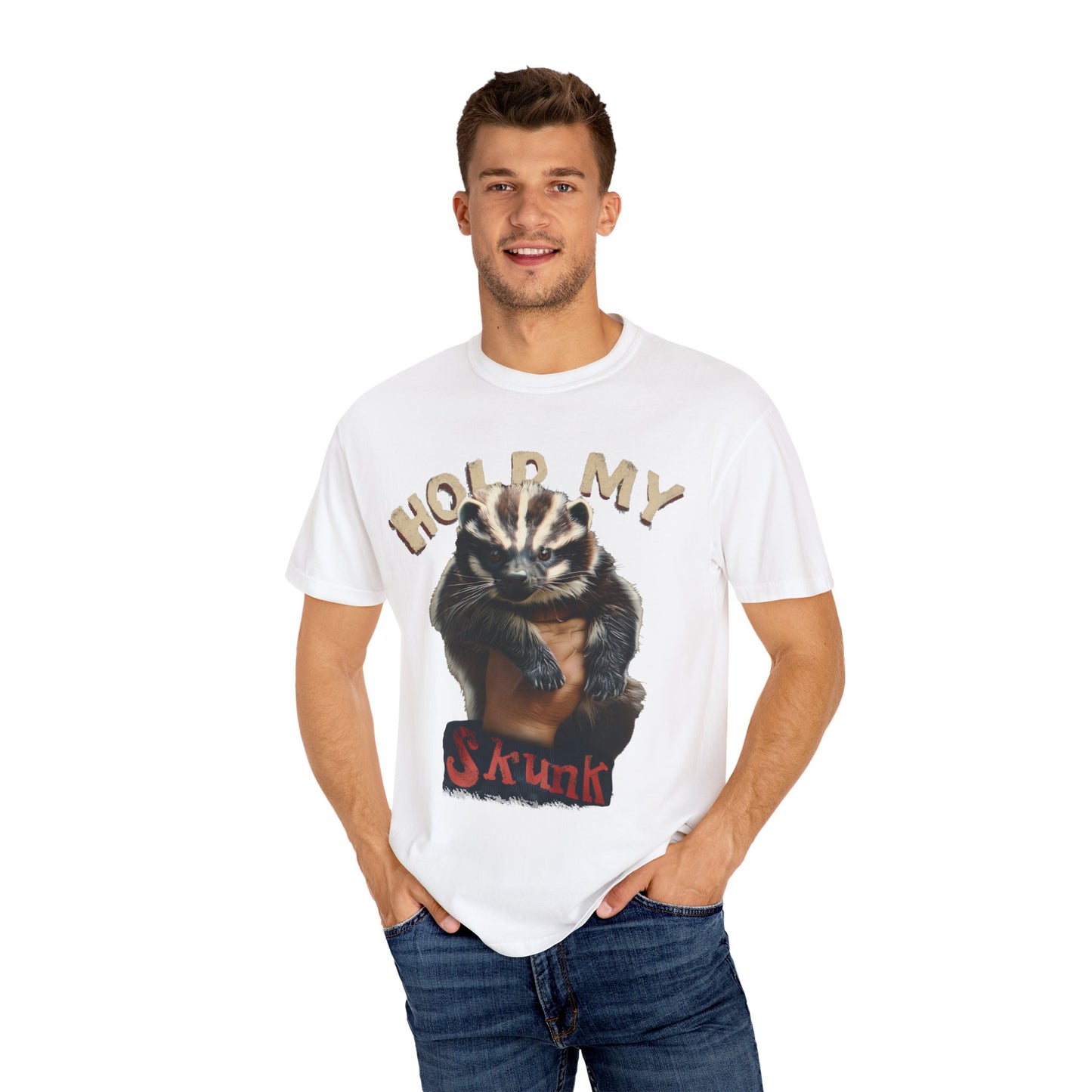 Hold My Skunk Unisex T-Shirt