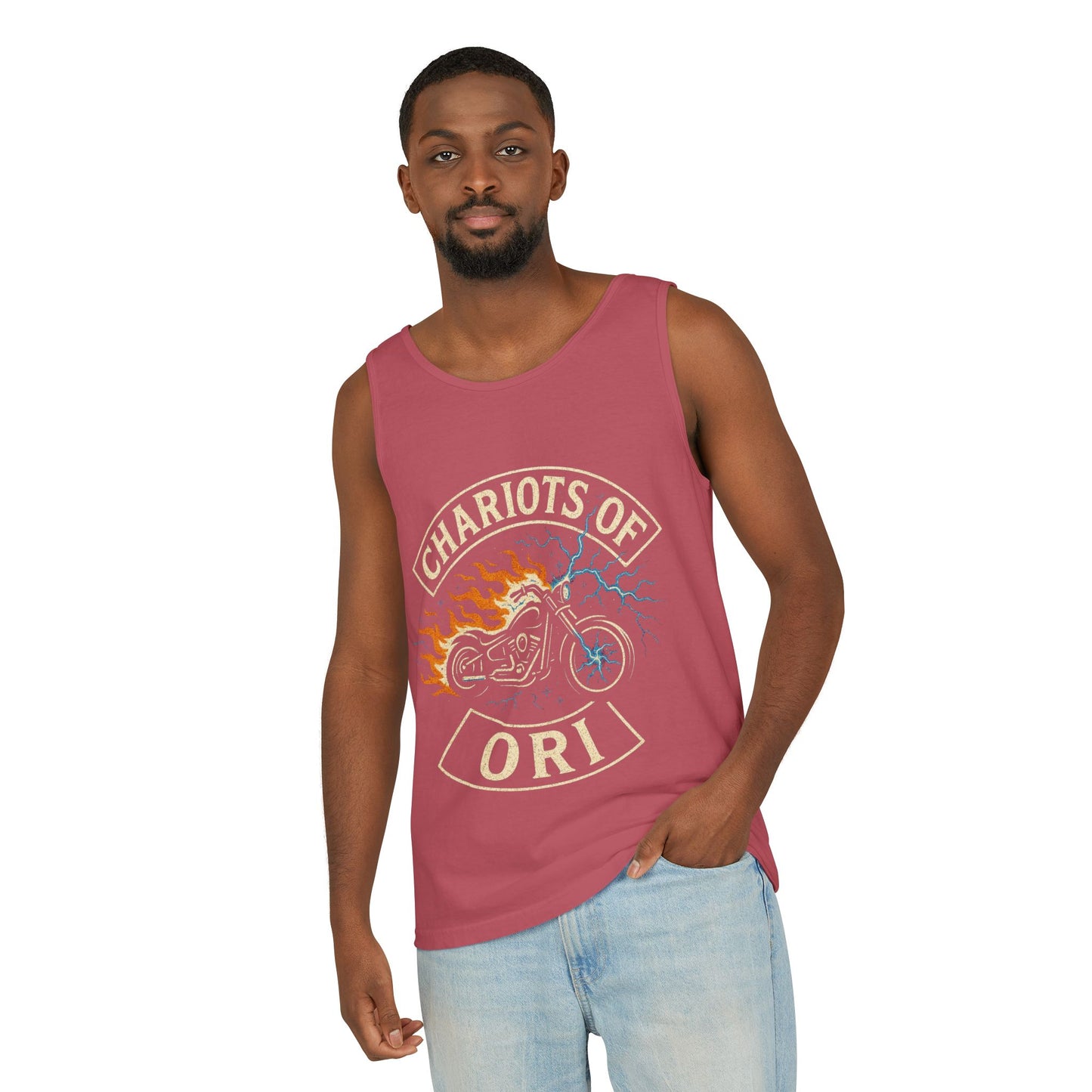 Chariots of Ori Unisex Garment-Dyed Tank Top
