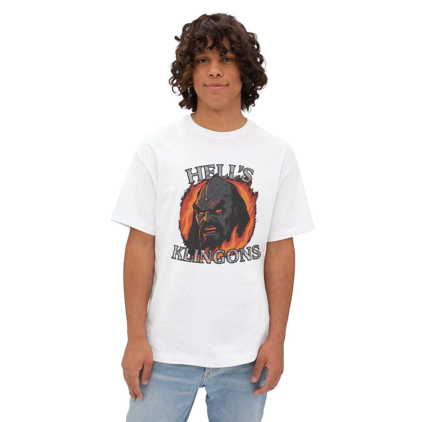 Hell's Klingon's Unisex Boxy T-Shirt