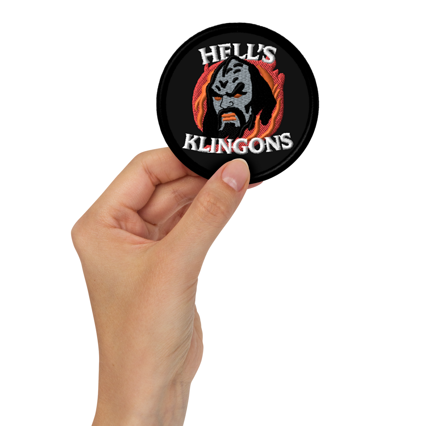 Hell's Klingons Embroidered Patch