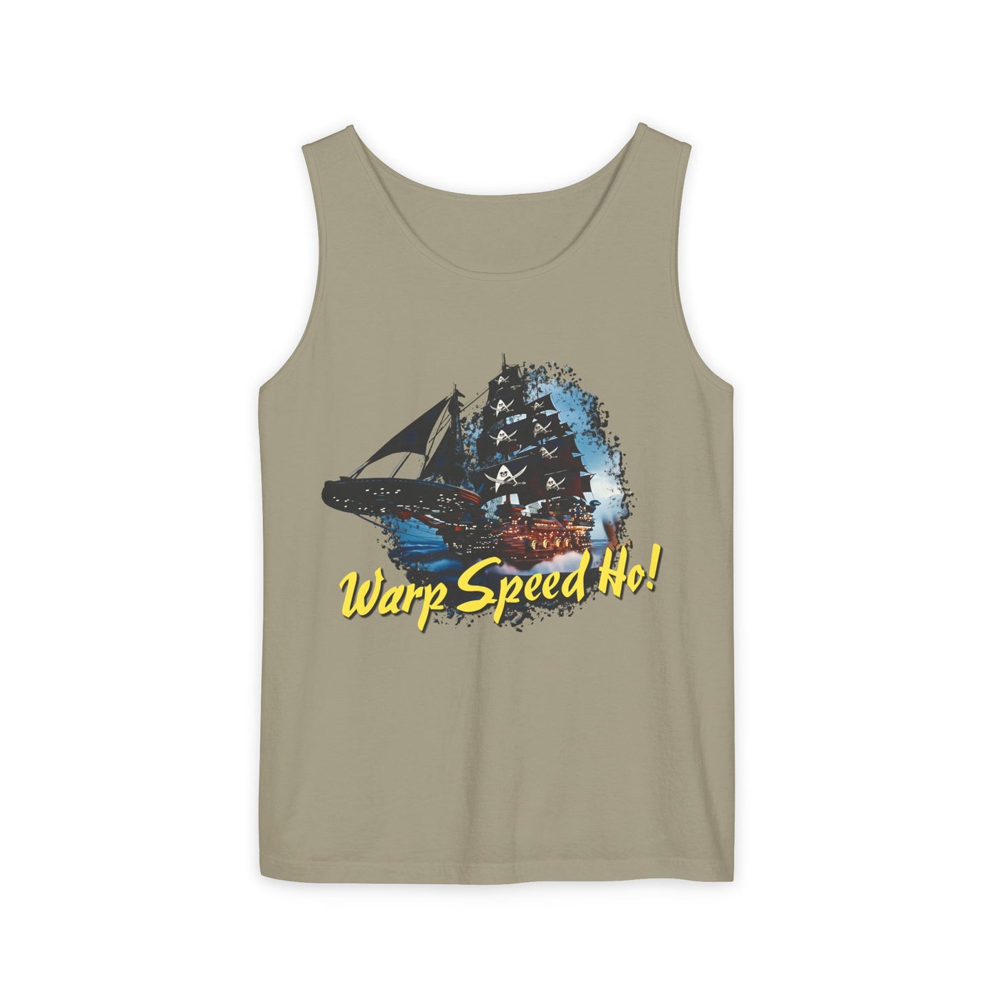 Warp Speed Ho! Tank Top (Star Trek Pirates)