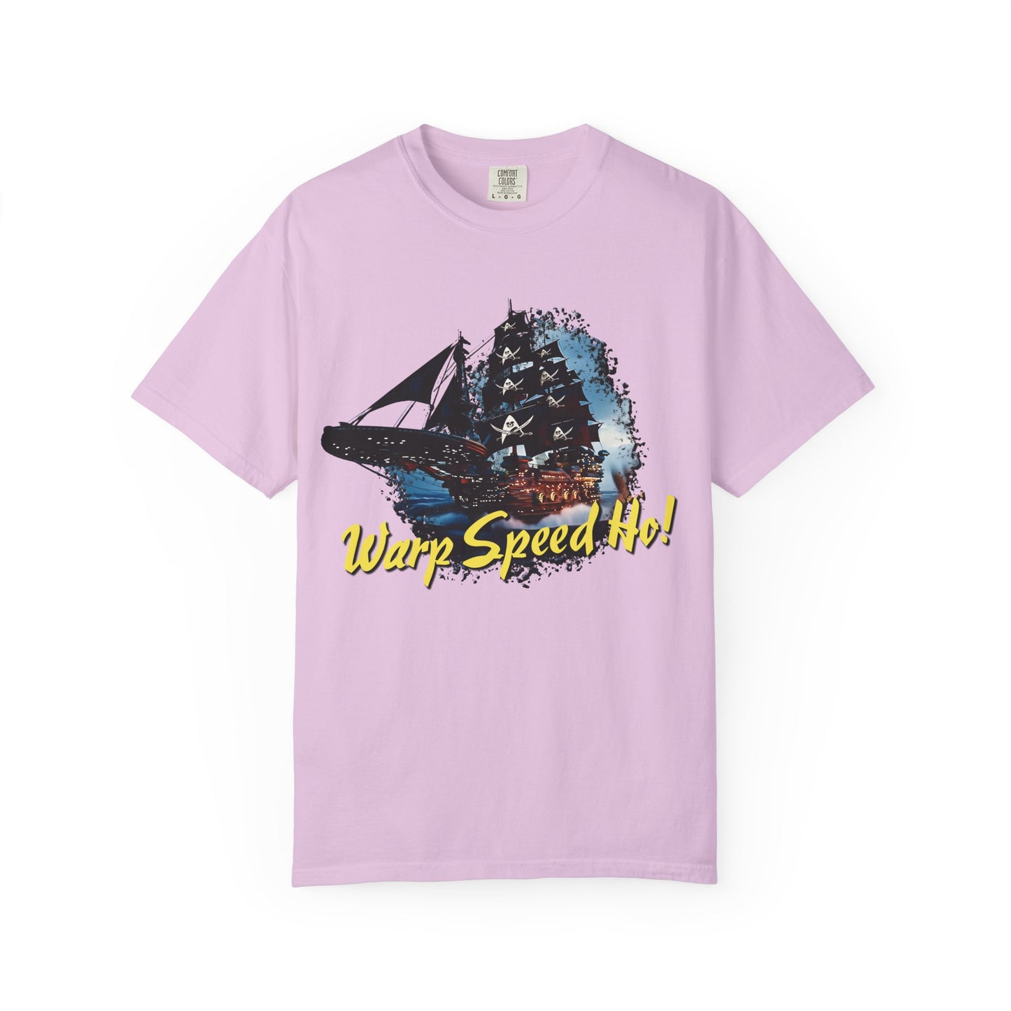 Warp Speed Ho! T-Shirt (Star Trek Pirates)