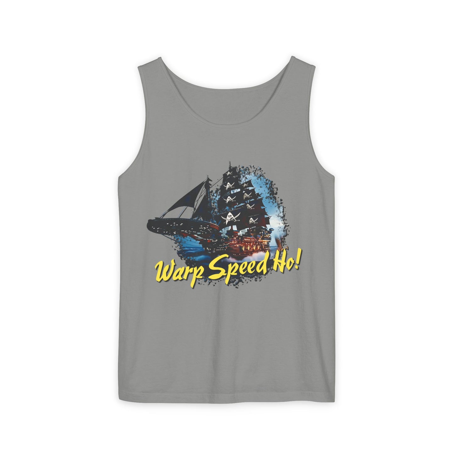 Warp Speed Ho! Tank Top (Star Trek Pirates)