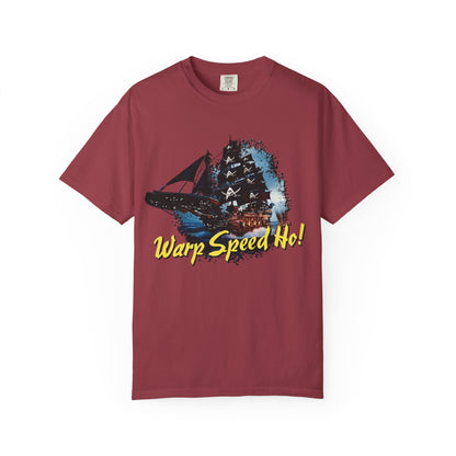 Warp Speed Ho! T-Shirt (Star Trek Pirates)