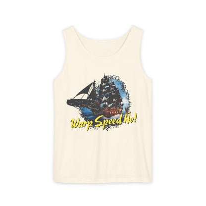Warp Speed Ho! Tank Top (Star Trek Pirates)
