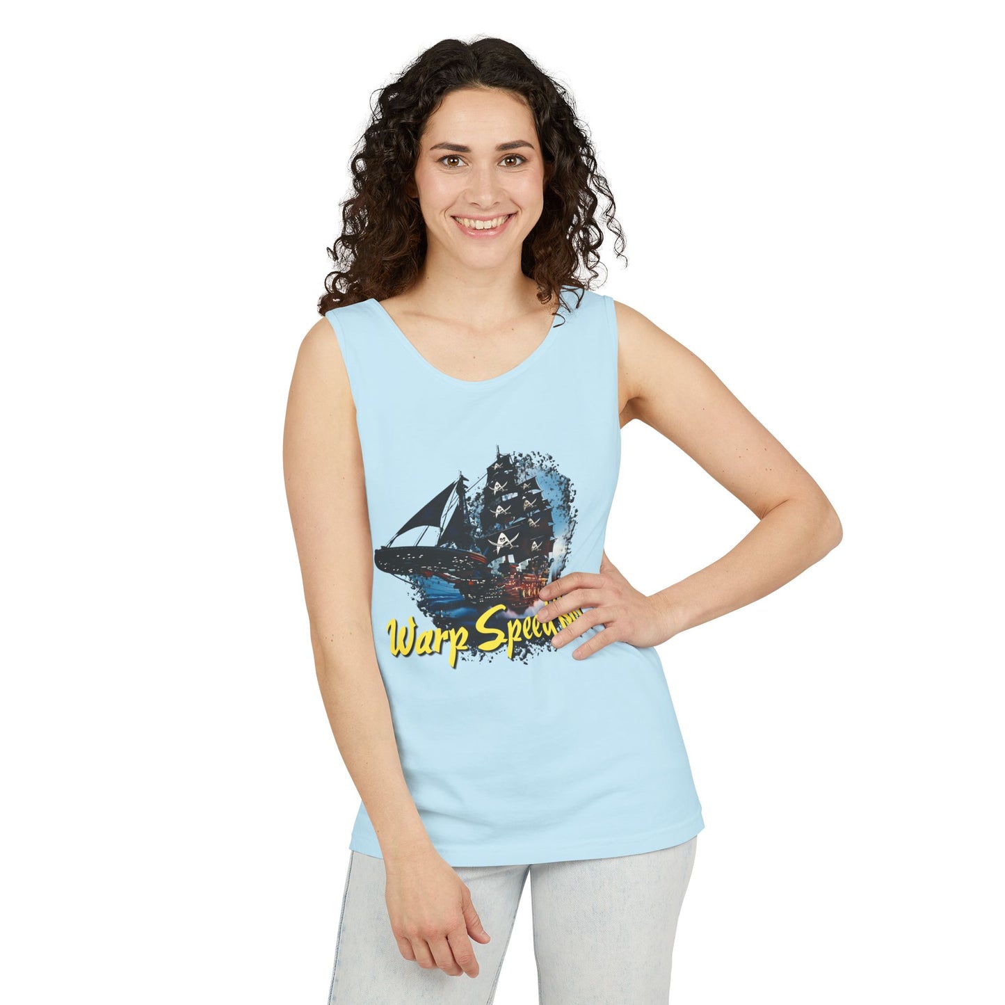 Warp Speed Ho! Tank Top (Star Trek Pirates)
