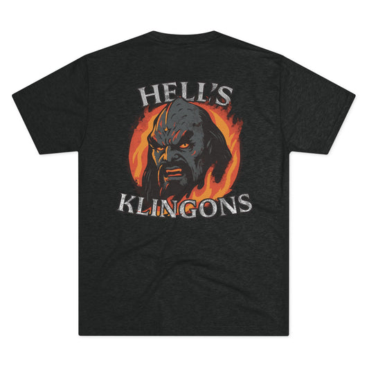 Hell’s Klingons – Tri-Blend Crew T-Shirt