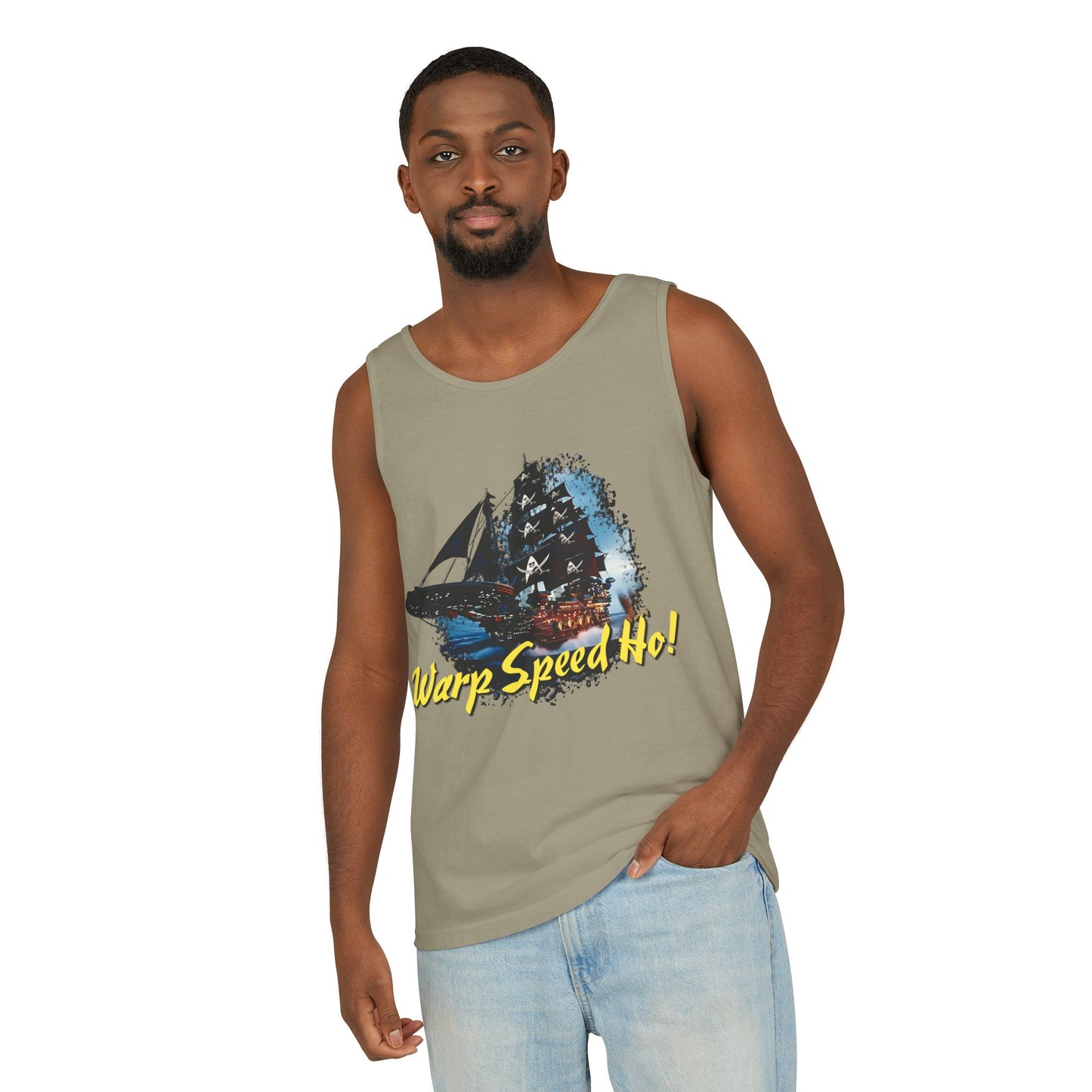 Warp Speed Ho! Tank Top (Star Trek Pirates)