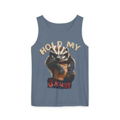 Hold My Skunk! Unisex Tank Top