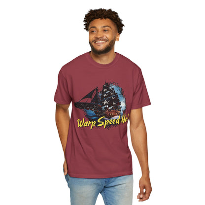 Warp Speed Ho! T-Shirt (Star Trek Pirates)