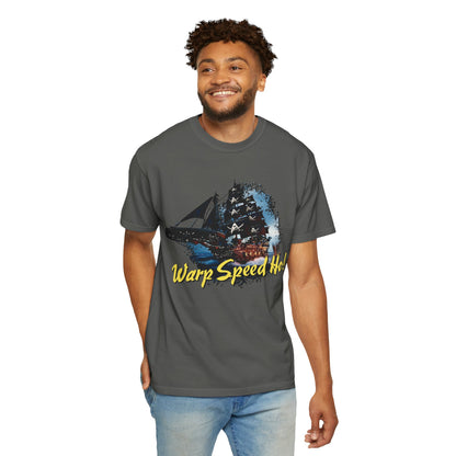 Warp Speed Ho! T-Shirt (Star Trek Pirates)