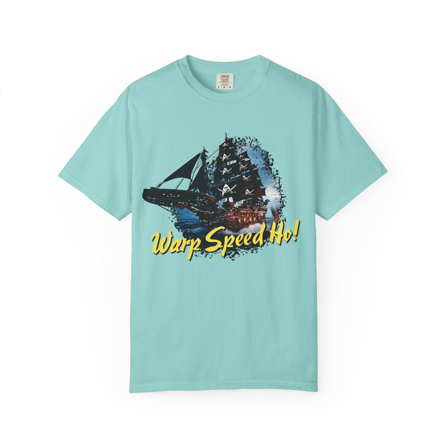 Warp Speed Ho! T-Shirt (Star Trek Pirates)