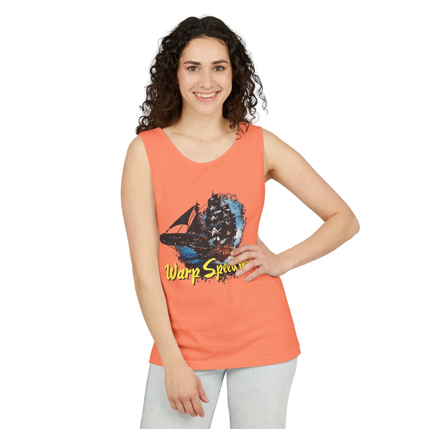 Warp Speed Ho! Tank Top (Star Trek Pirates)