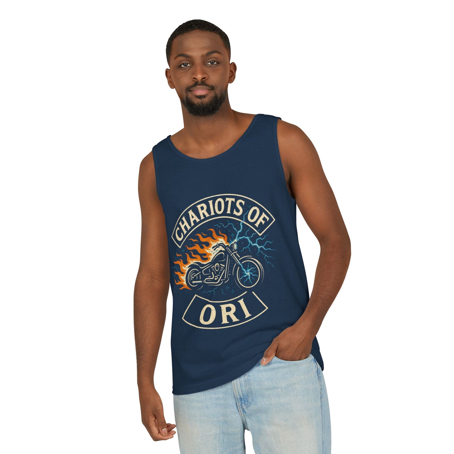Chariots of Ori Unisex Garment-Dyed Tank Top