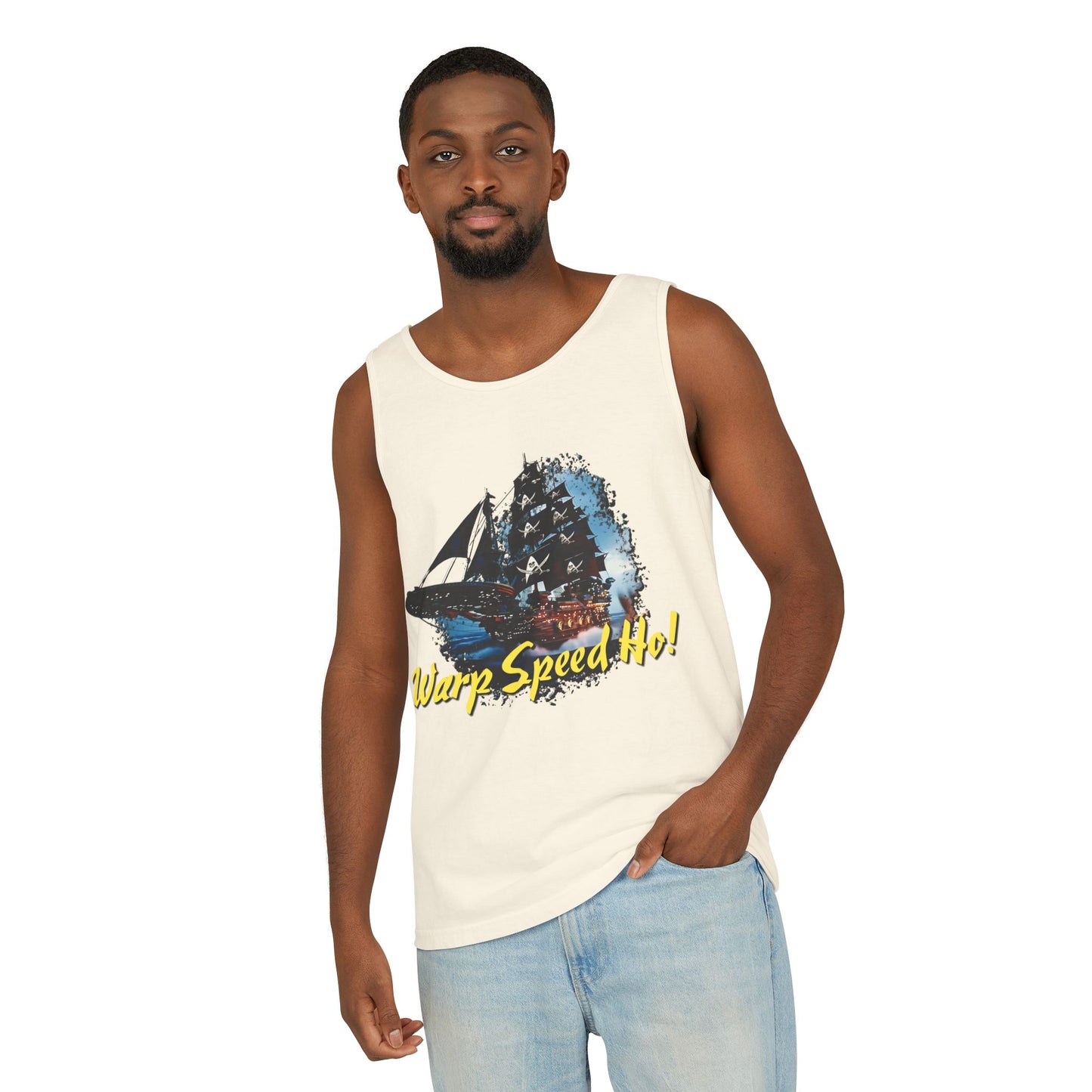 Warp Speed Ho! Tank Top (Star Trek Pirates)