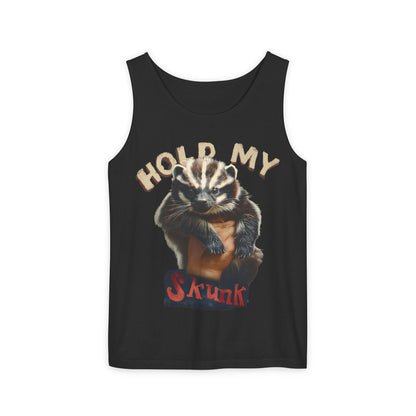 Hold My Skunk! Unisex Tank Top