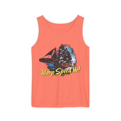 Warp Speed Ho! Tank Top (Star Trek Pirates)